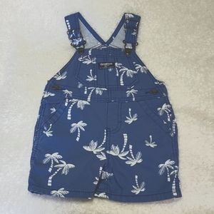 Cute infant Oshkosh Palm Tree Shortalls
